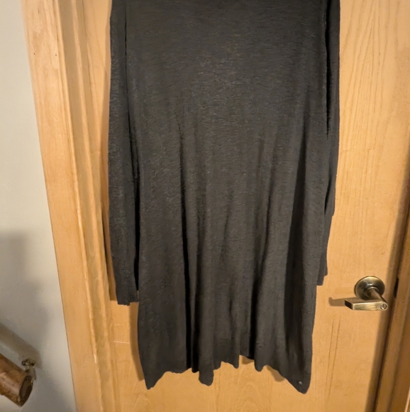 Slub Boyfriend Cardigan Button-Front Sweater - Picture 8 of 8